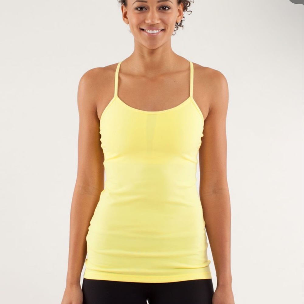 Lululemon size 6 “power y” tank top